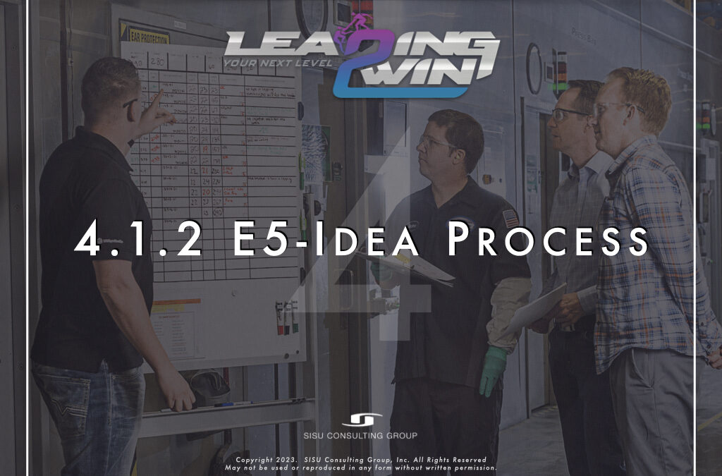 4.1.2 Element 5 – Idea Process